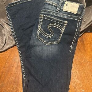 Silver Jeans Dark Blue Skinny Women Jeans 30/32